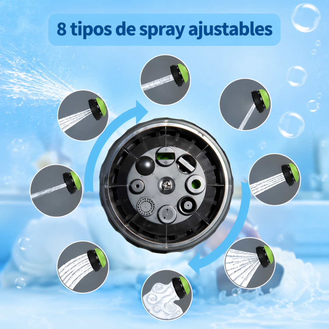 Ducha Portátil Para Perros Con Dispensador